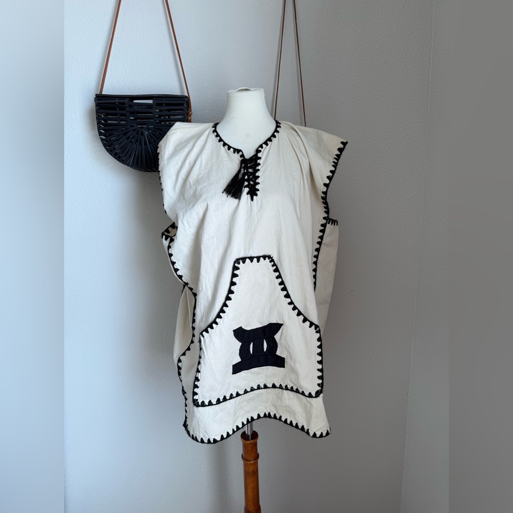Handmade & Black Embroidered Dress